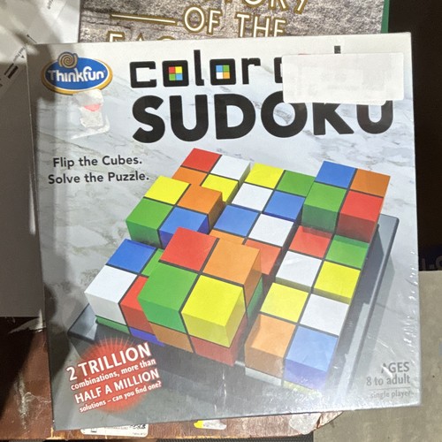 Thinkfun color cube sudoku - color,